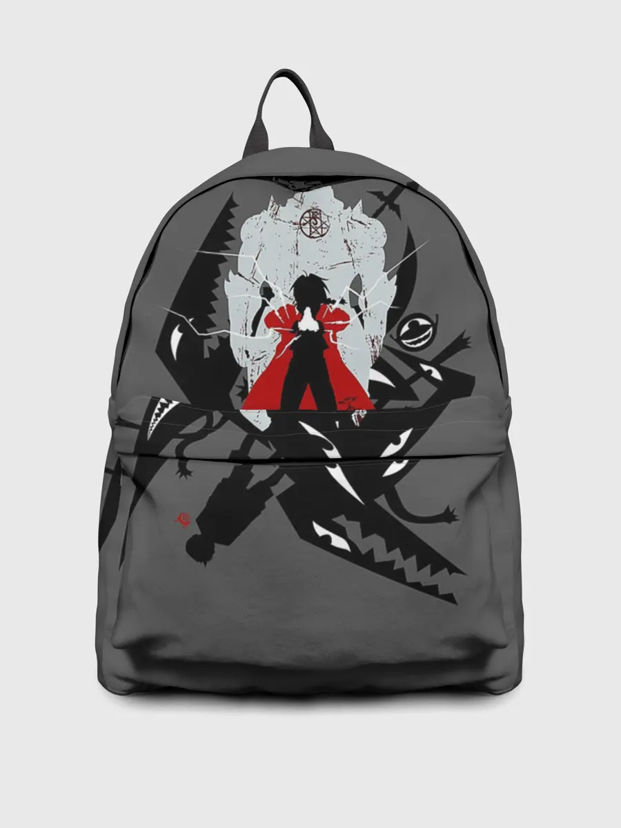 Рюкзак джинсовый / Стальной алхимик