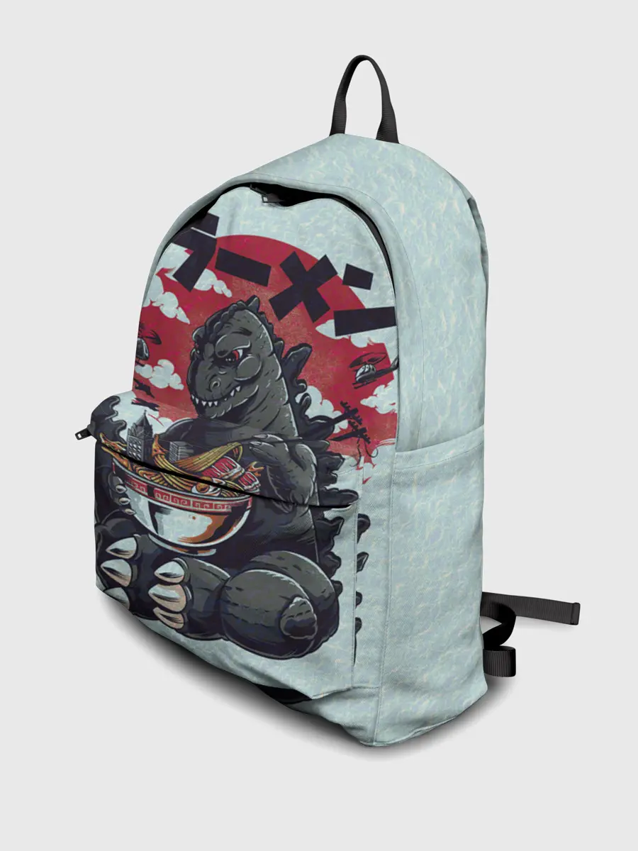 Рюкзак джинсовый / Blue Godzilla