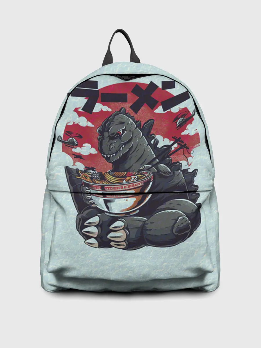 Рюкзак джинсовый / Blue Godzilla