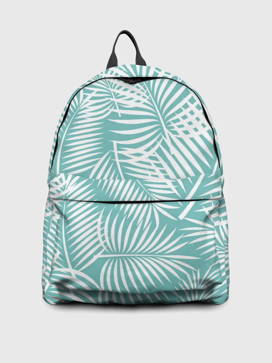 Рюкзак джинсовый / Листья Пальмы