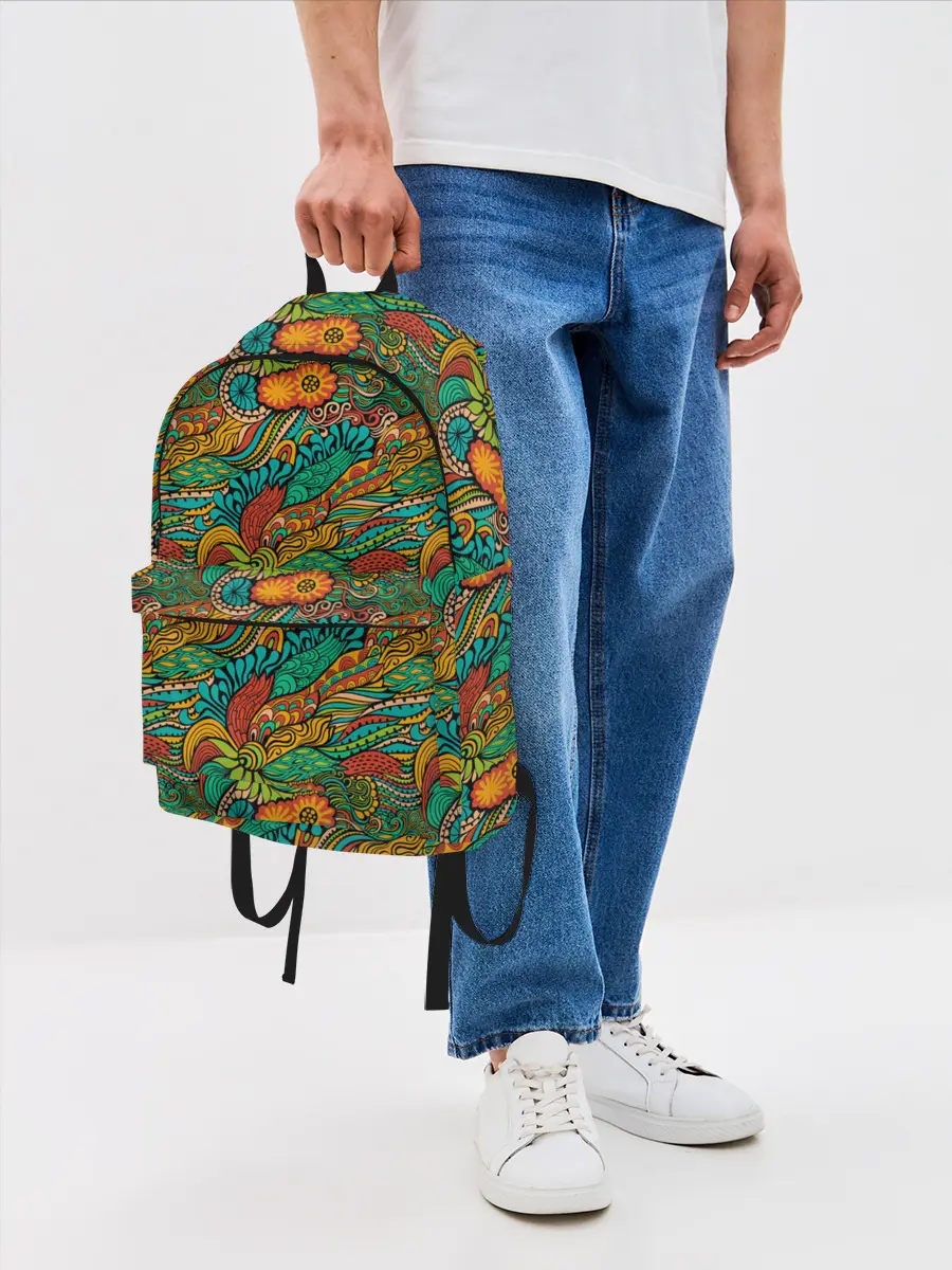 Рюкзак джинсовый / Floral Ornament