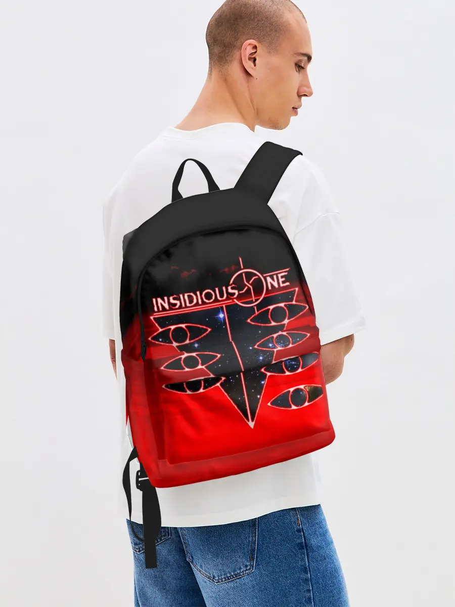 Рюкзак джинсовый / Красный океан