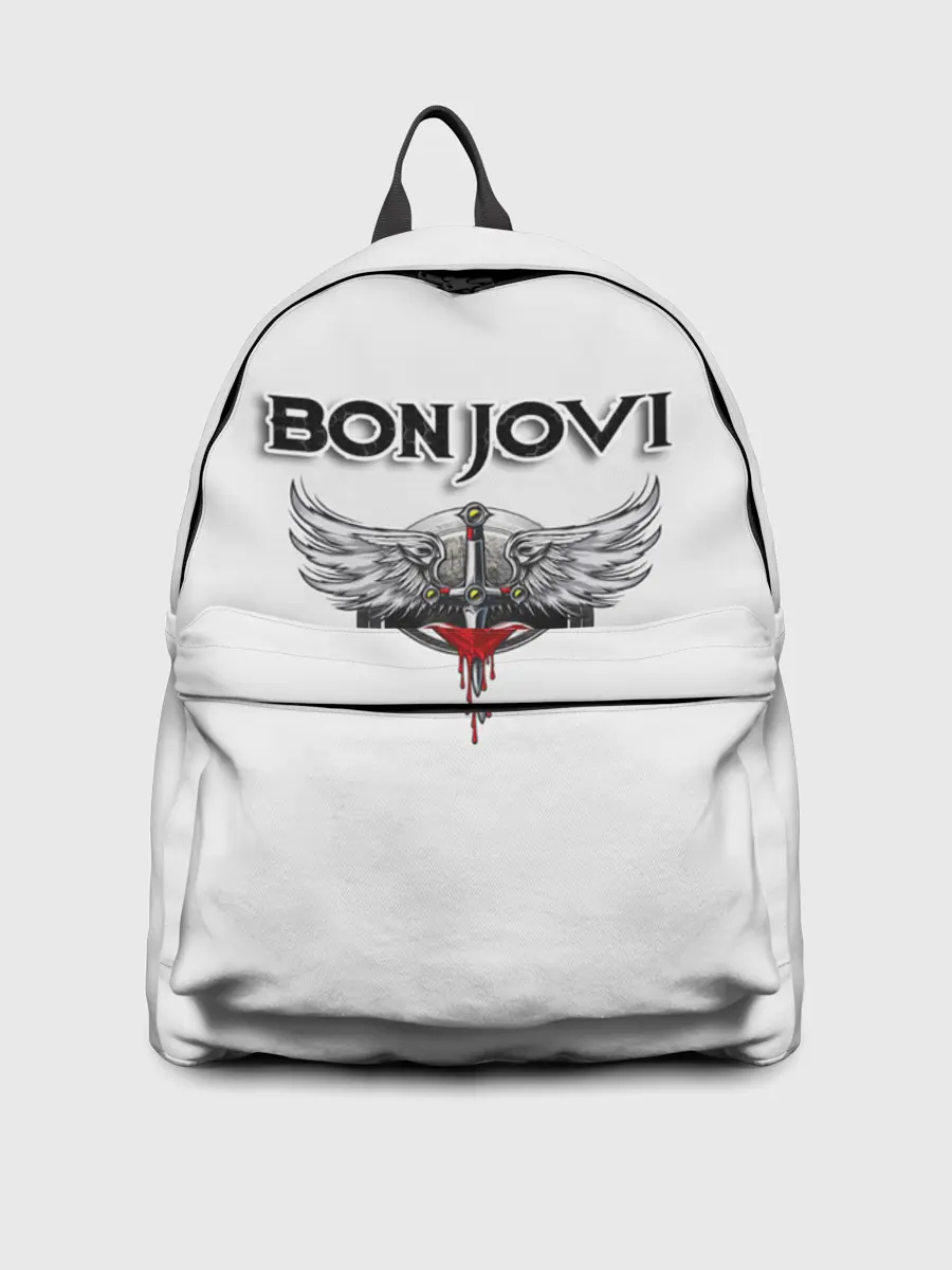 Рюкзак джинсовый / Bon Jovi