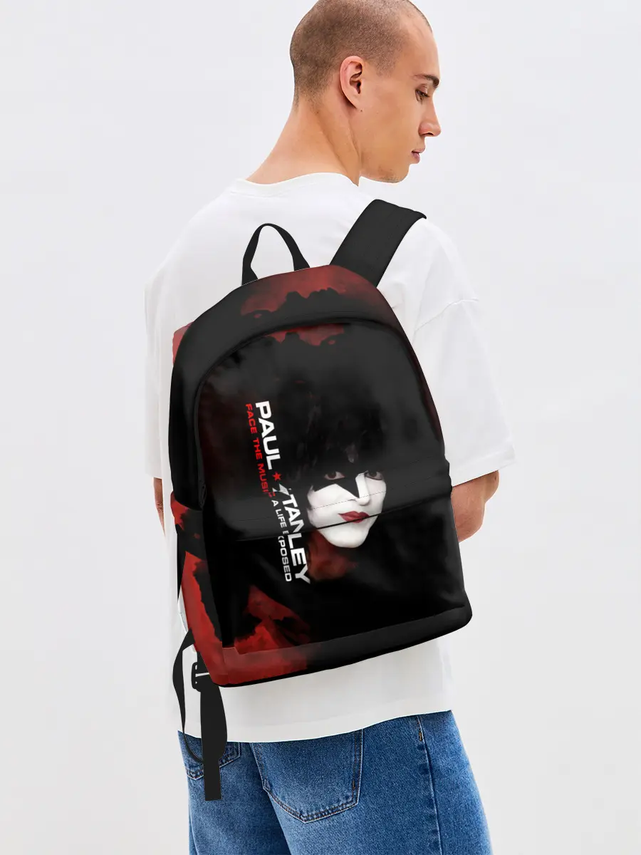 Рюкзак джинсовый / Kiss