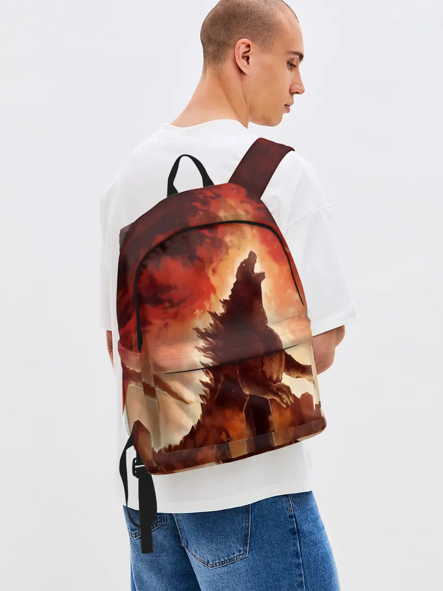 Рюкзак джинсовый / GODZILLA