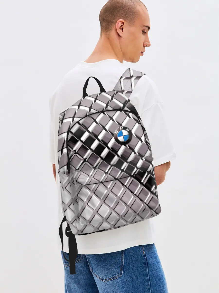 Рюкзак джинсовый / BMW