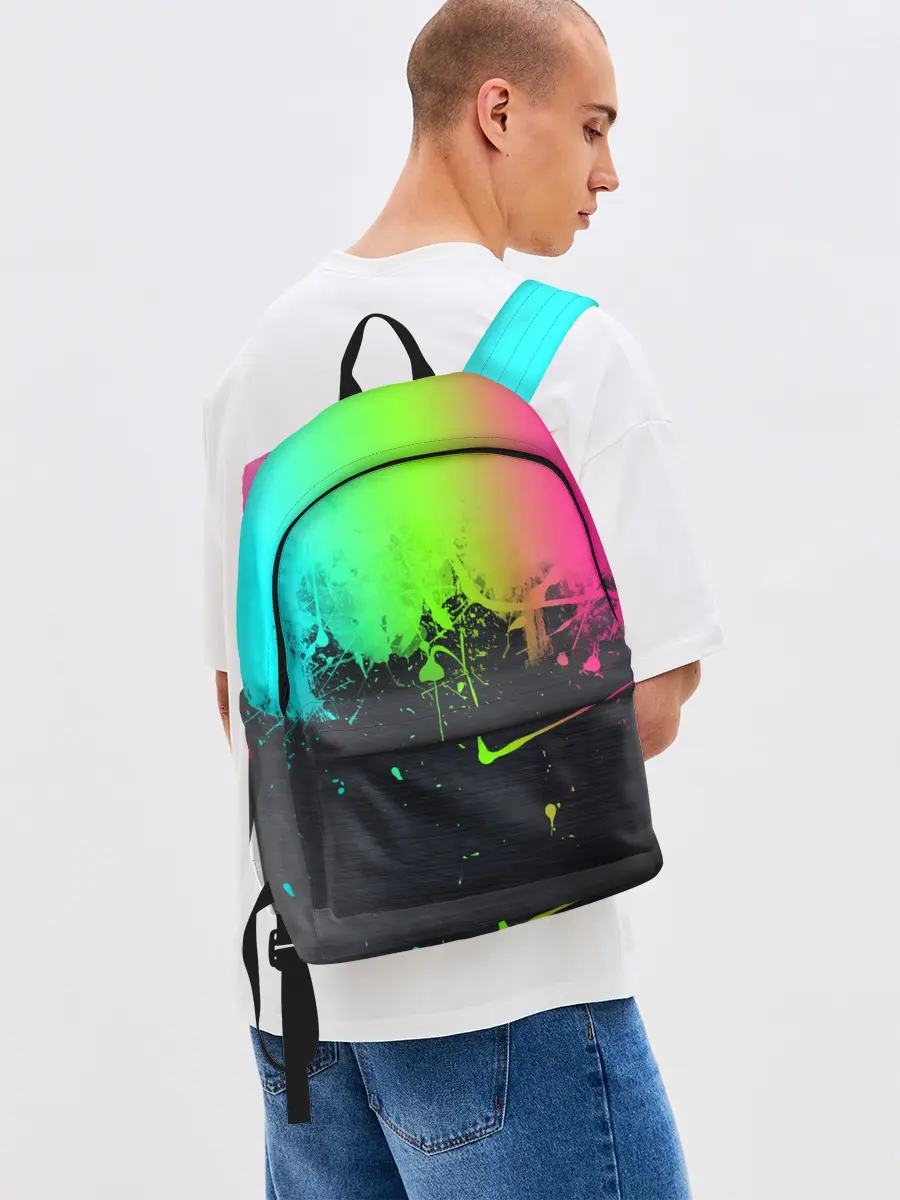 Рюкзак джинсовый / Фосфор