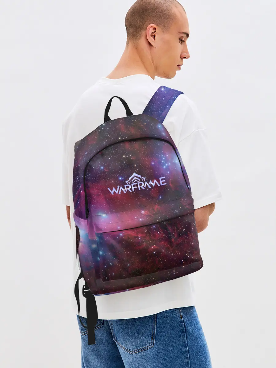 Рюкзак джинсовый / Warframe Logo