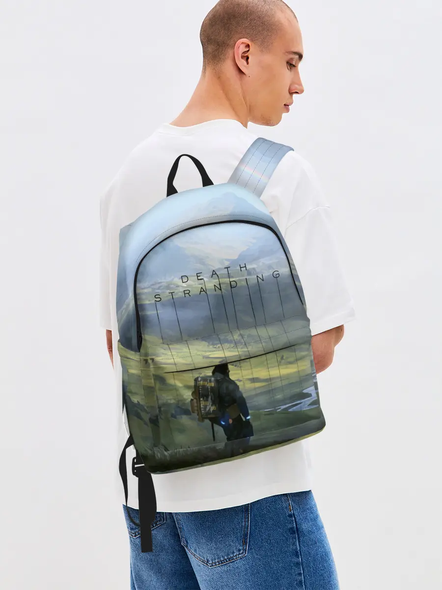 Рюкзак джинсовый / DEATH STRANDING - СЭМ