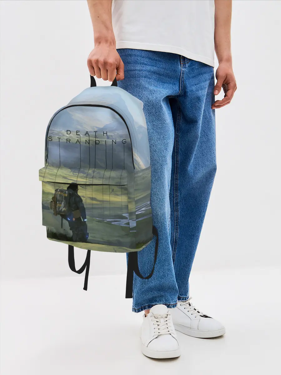 Рюкзак джинсовый / DEATH STRANDING - СЭМ