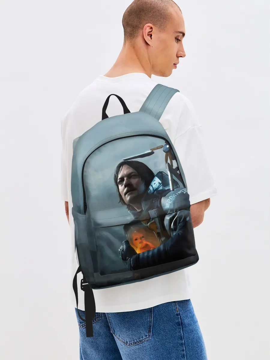 Рюкзак джинсовый / Сэм - DEATH STRANDING