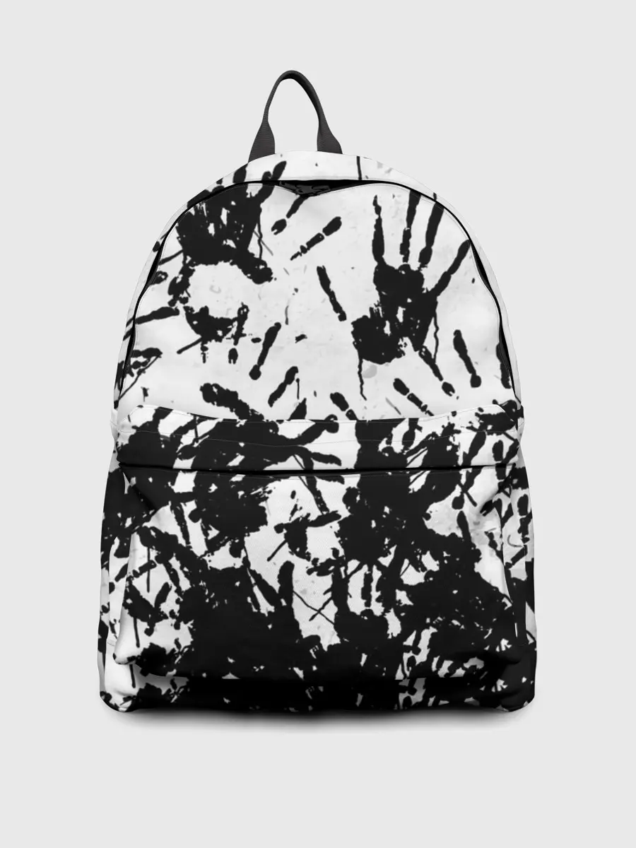 Рюкзак джинсовый / Отпечатки - DEATH STRANDING