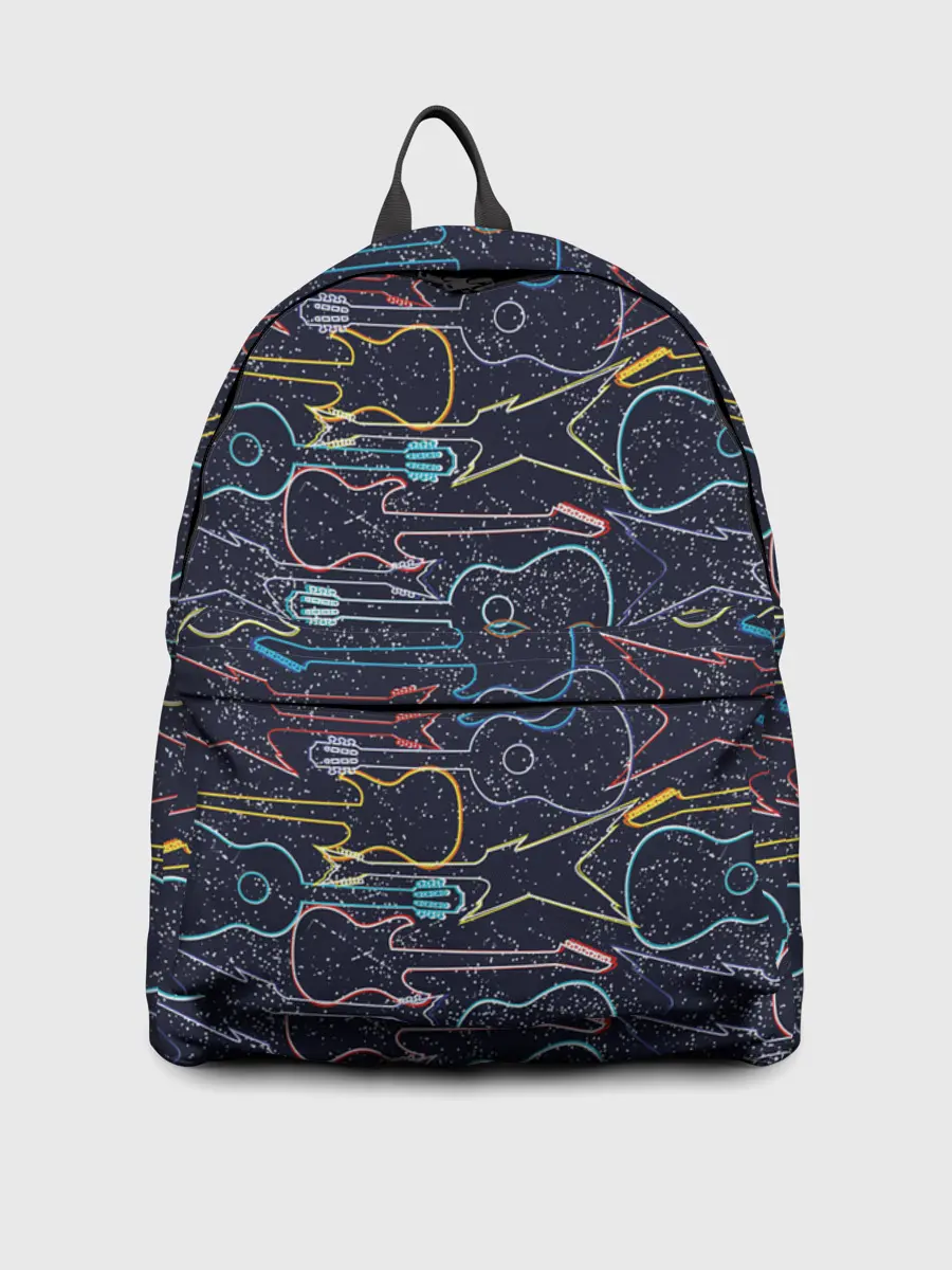 Рюкзак джинсовый / Гитары