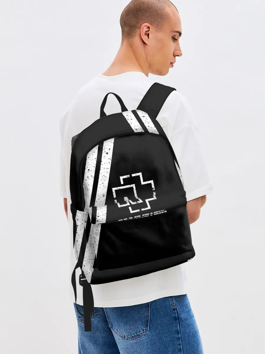 Рюкзак джинсовый / Rammstein