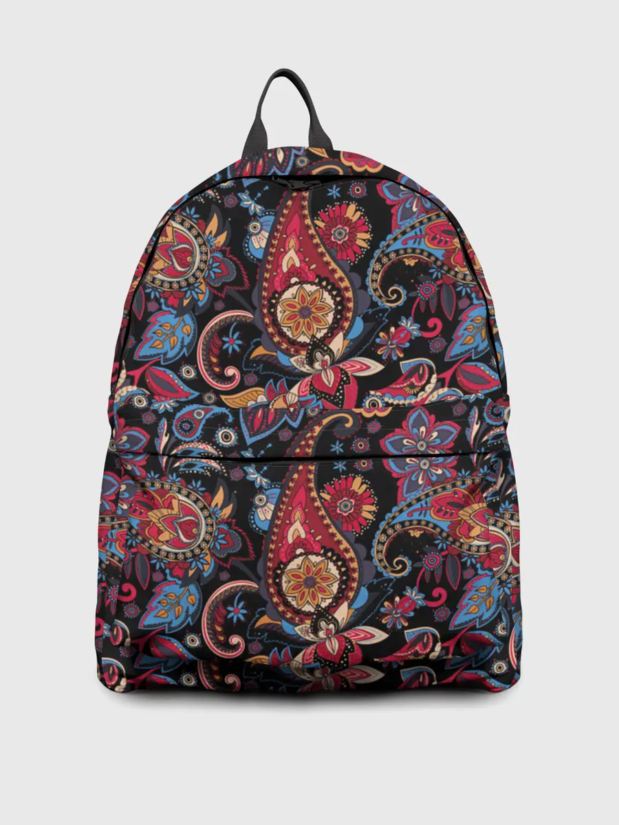 Рюкзак джинсовый / Этнический орнамент