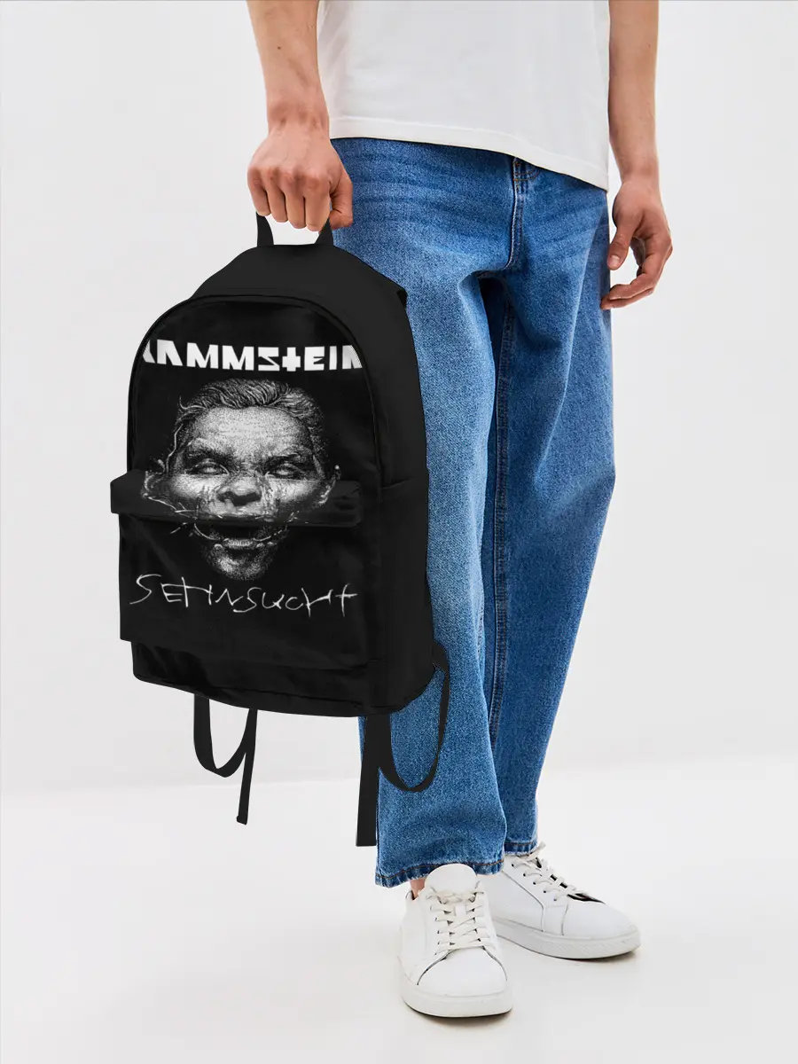 Рюкзак джинсовый / Rammstein