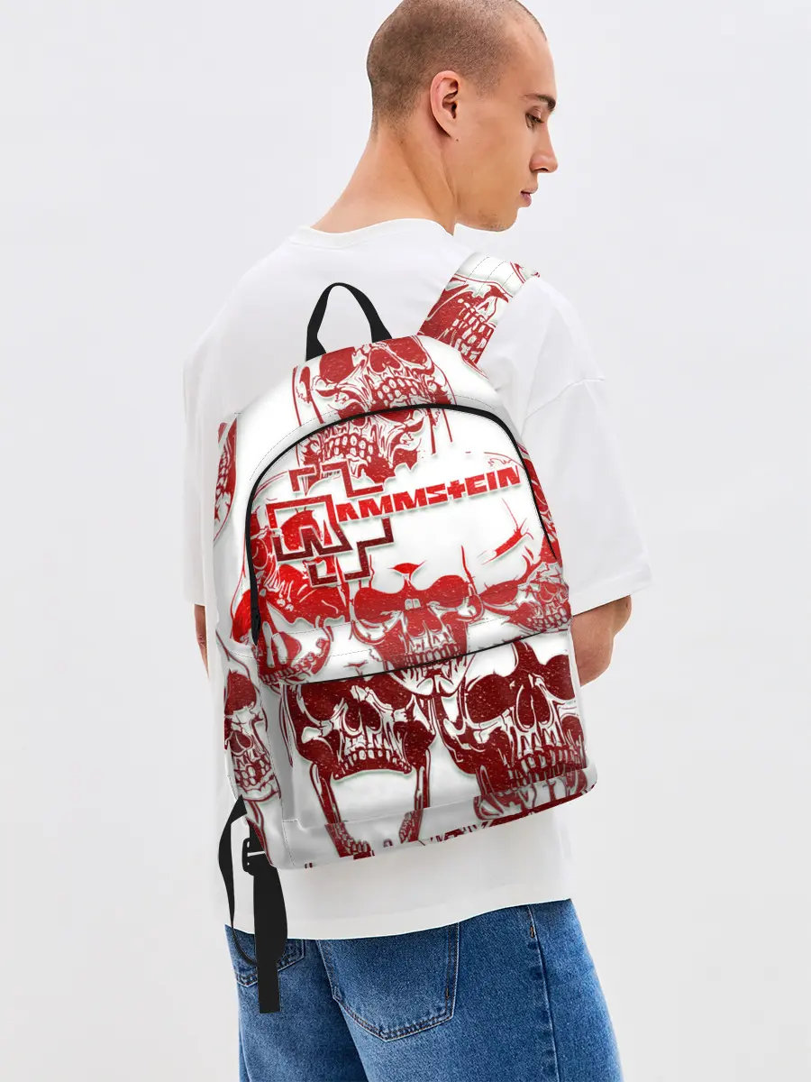 Рюкзак джинсовый / Rammstein