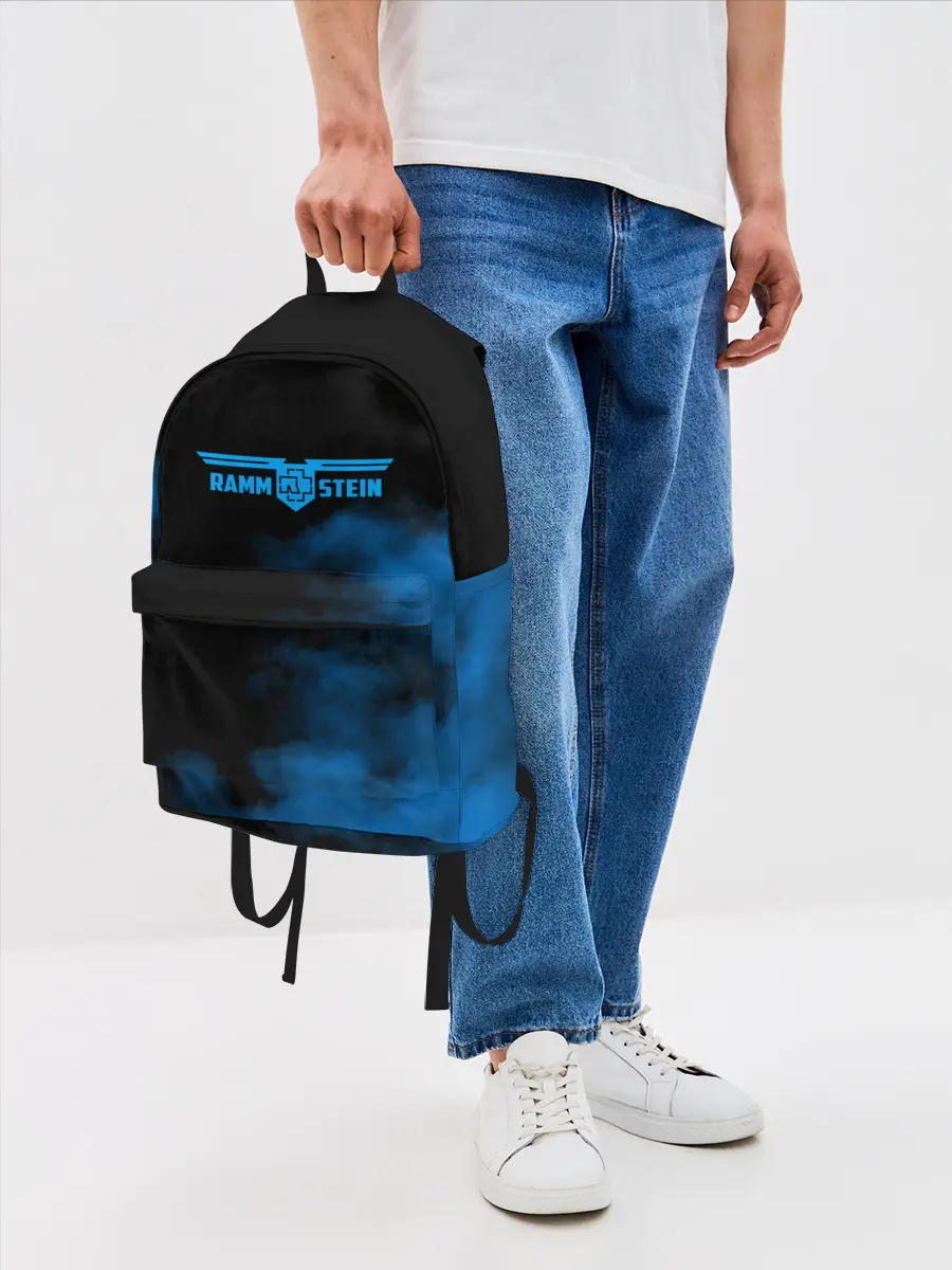 Рюкзак джинсовый / Rammstein