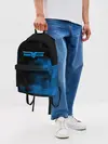 Рюкзак джинсовый / Rammstein