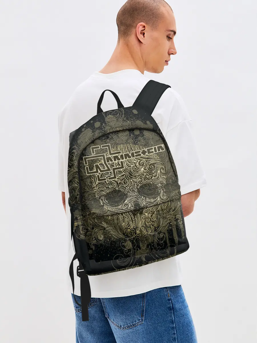 Рюкзак джинсовый / Rammstein