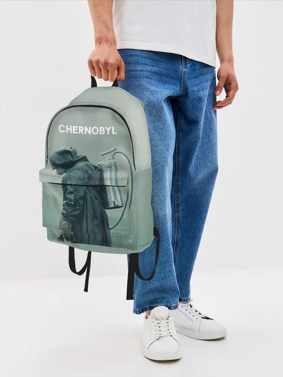 Рюкзак джинсовый / Чернобыль