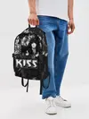 Рюкзак джинсовый / Kiss