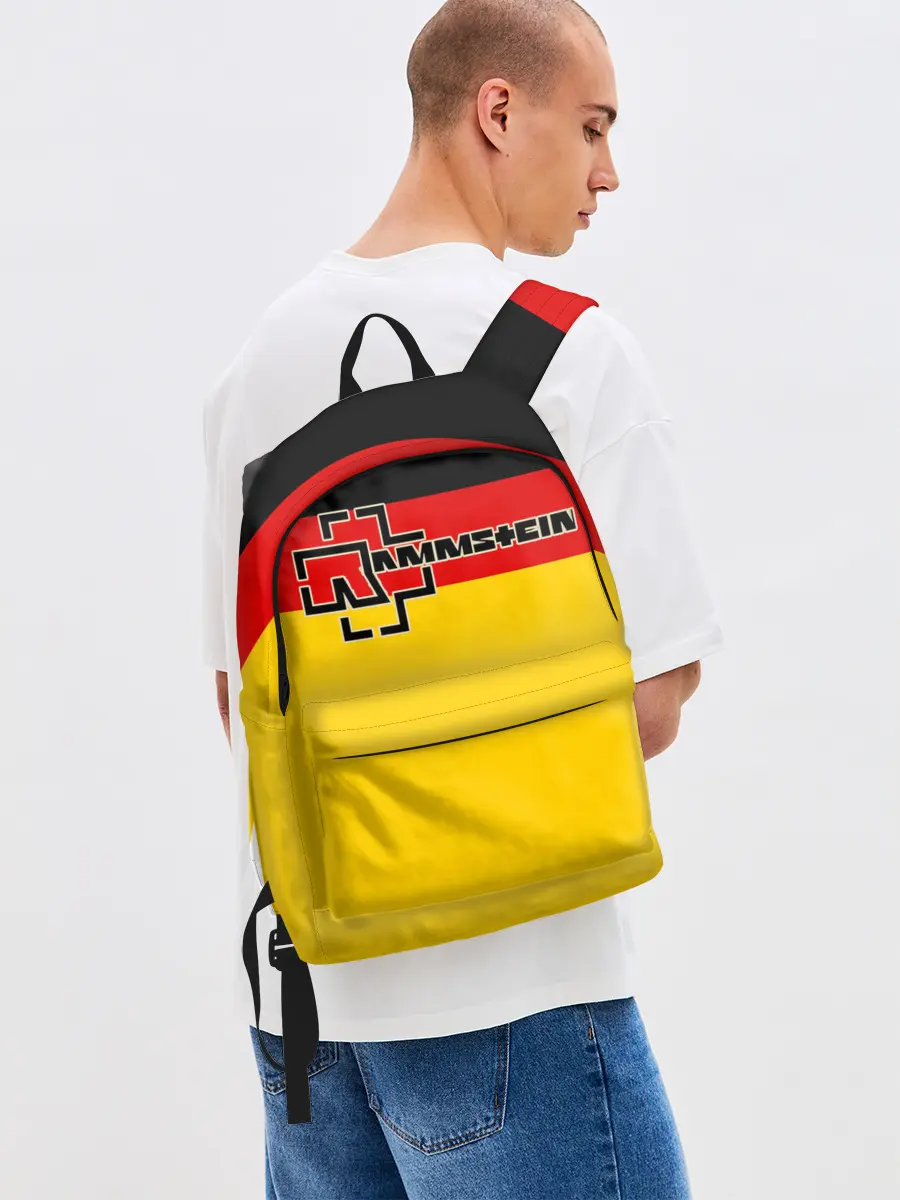 Рюкзак джинсовый / Rammstein