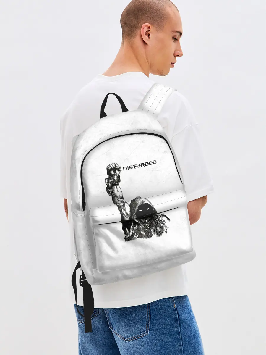 Рюкзак джинсовый / Disturbed