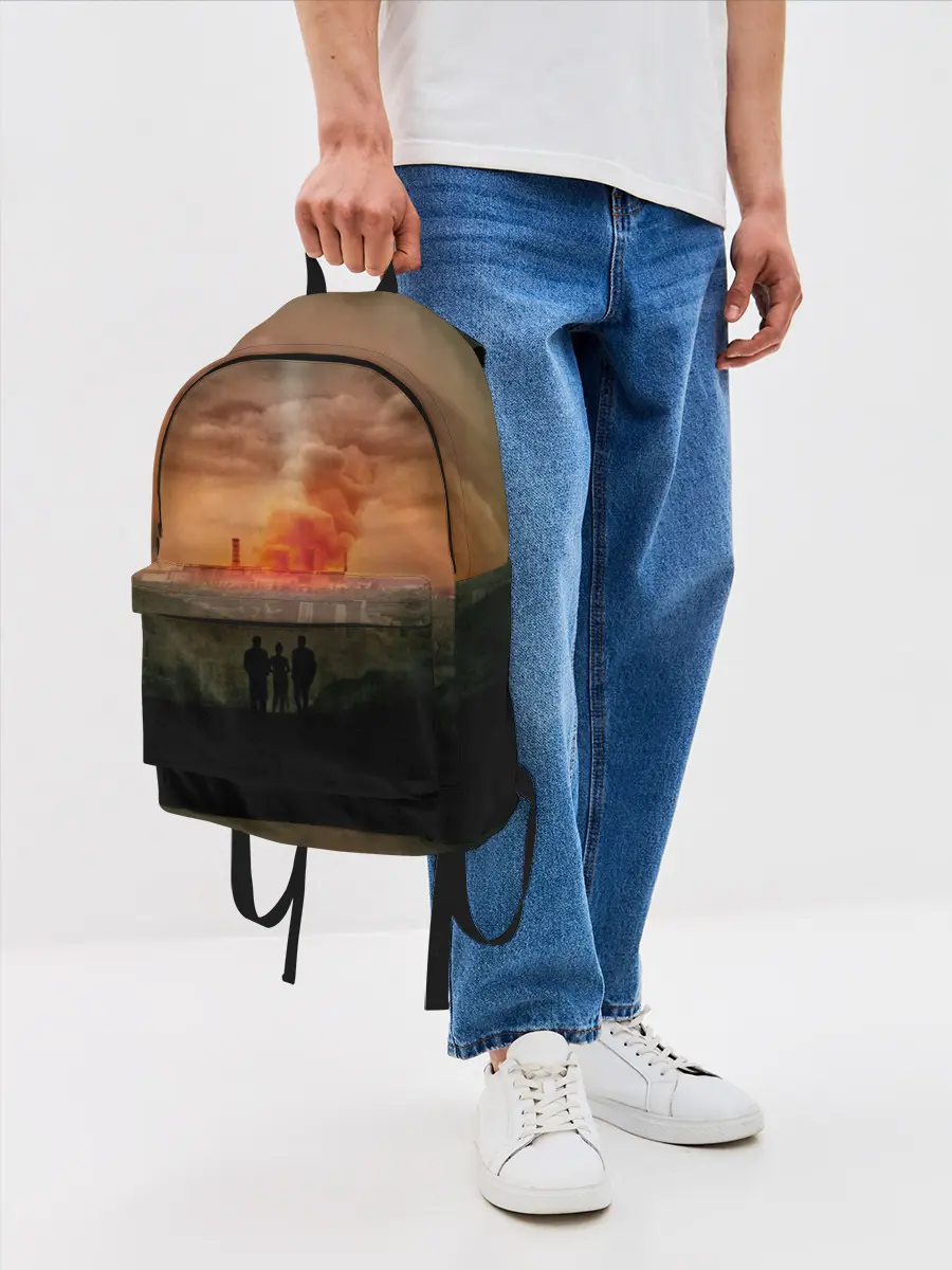 Рюкзак джинсовый / Чернобыль 9