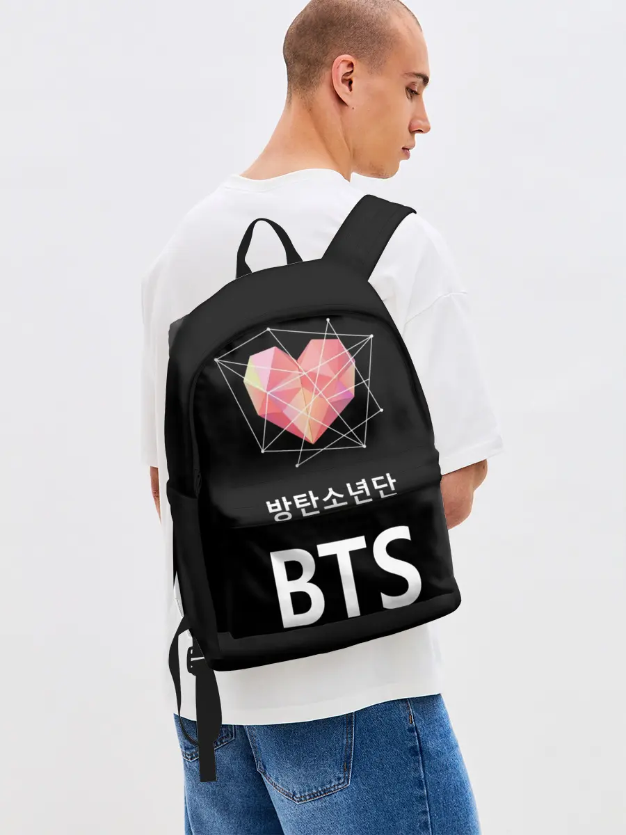 Рюкзак джинсовый / РЮКЗАК BTS