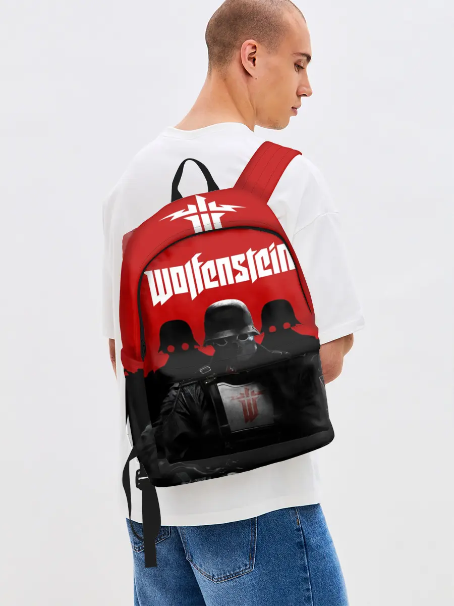 Рюкзак джинсовый / Wolfenstein
