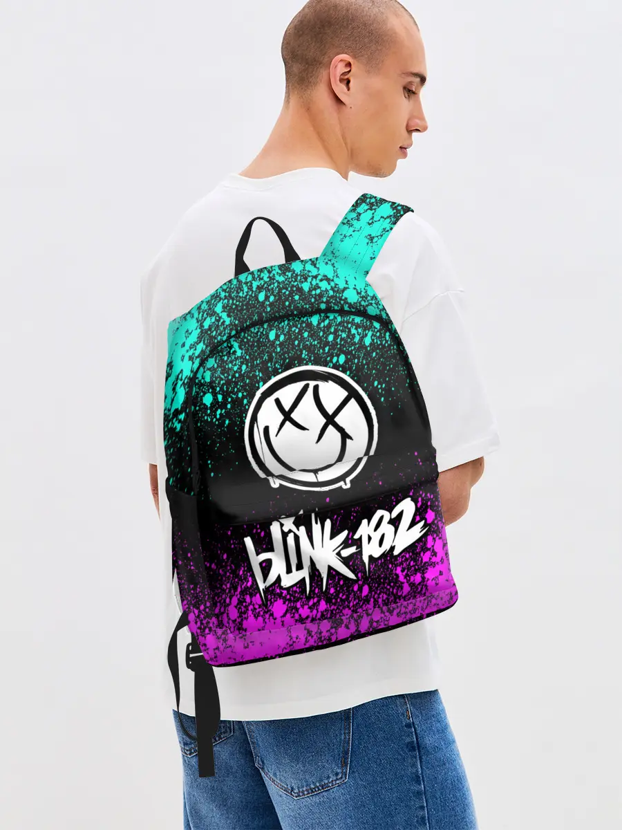 Рюкзак джинсовый / Blink-182