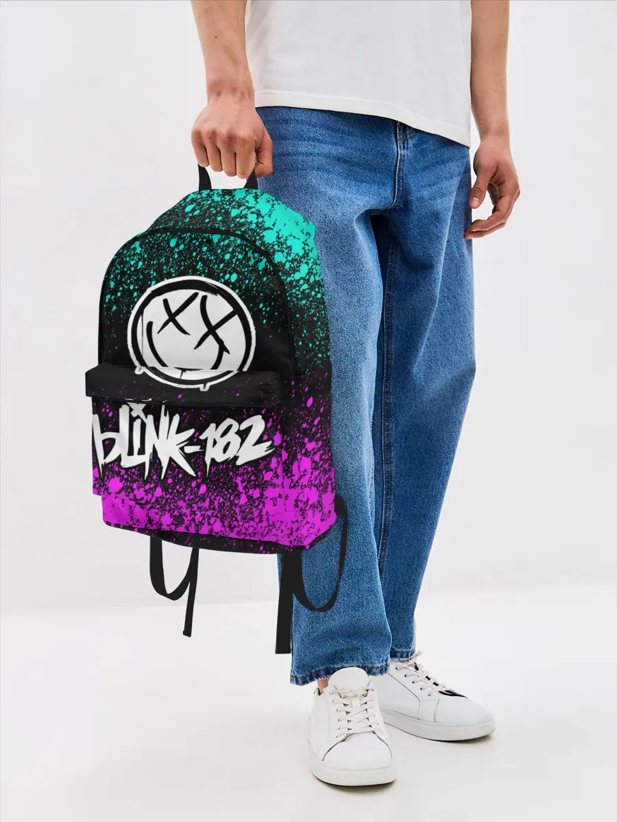 Рюкзак джинсовый / Blink-182