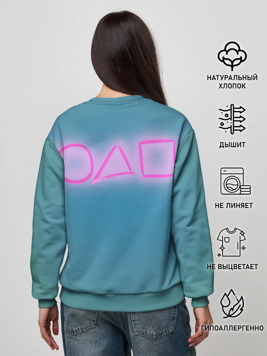 Женский свитшот / Squid game a