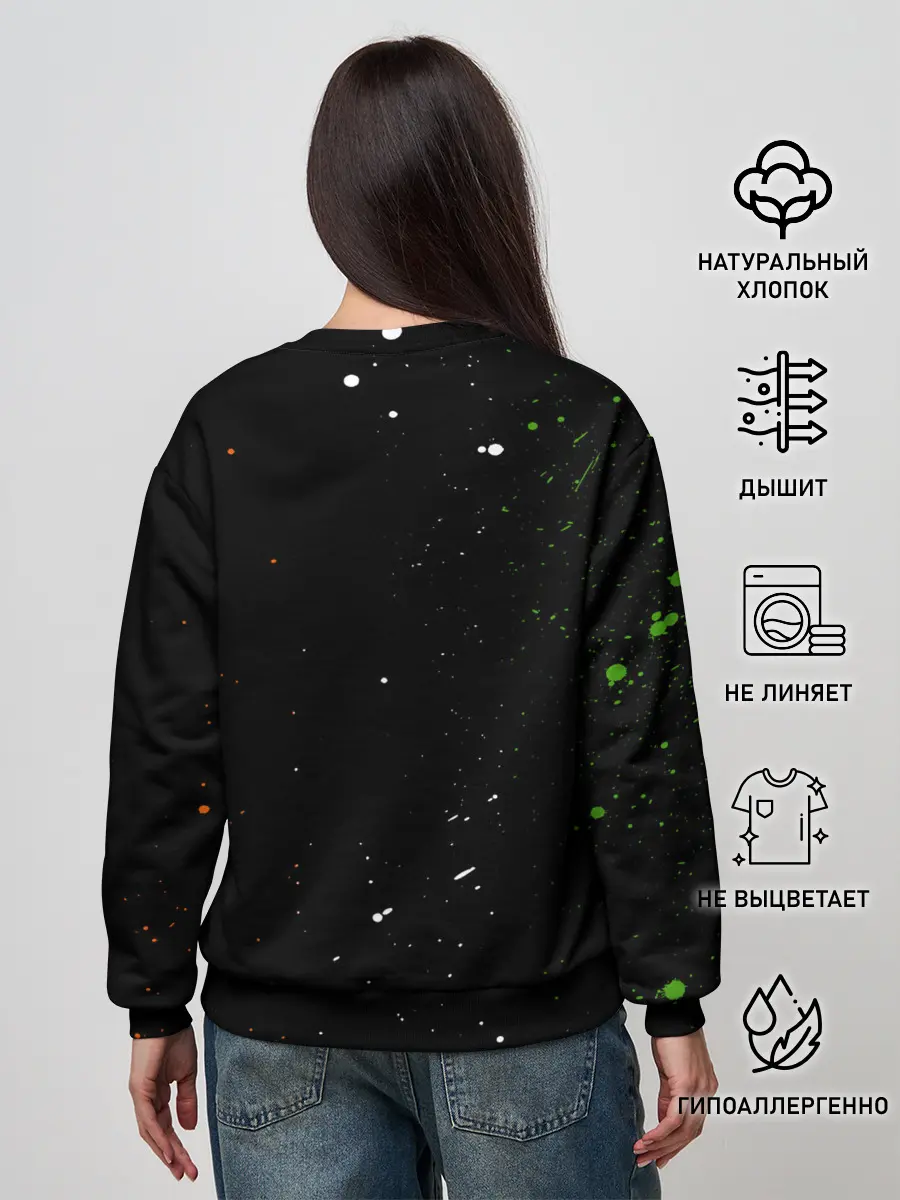 Женский свитшот / Ирландский орел Конор МакГрегор