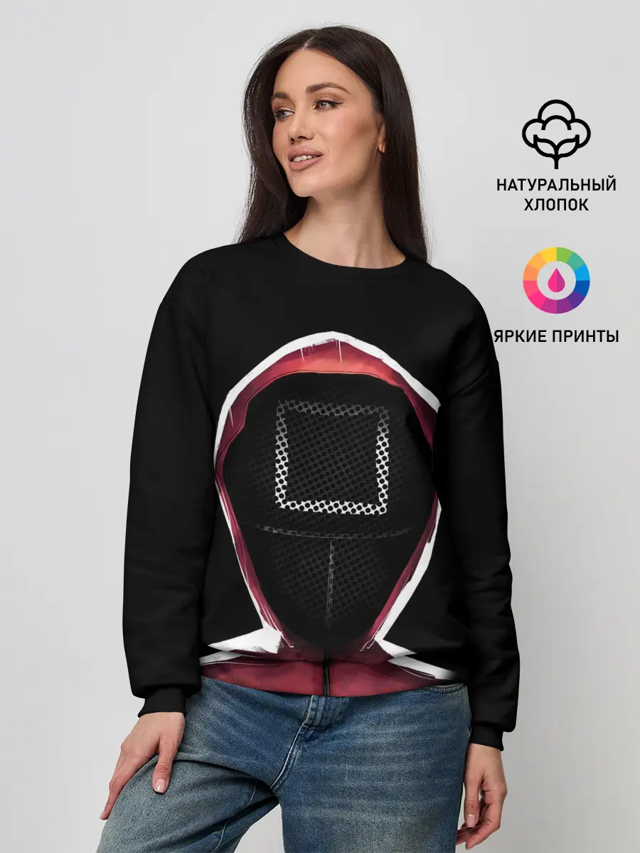 Женский свитшот / КВАДРАТ | РУКОВОДИТЕЛЬ ОХРАНЫ