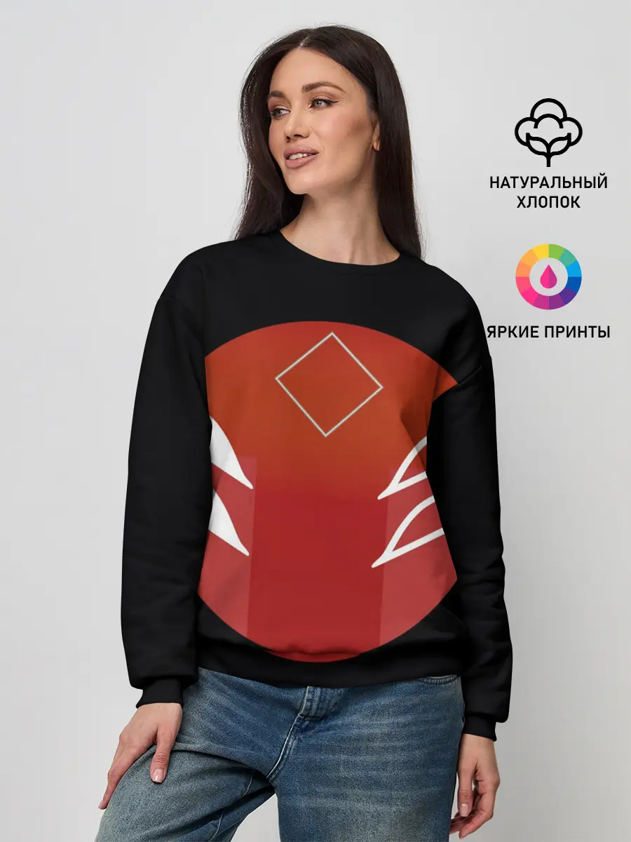 Женский свитшот / Японская лисица