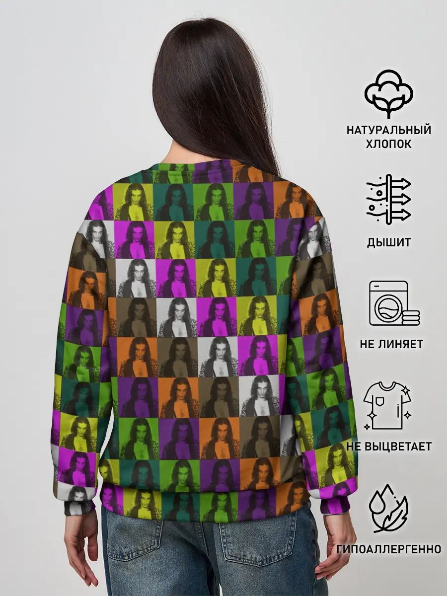 Женский свитшот / Damiano David. Colors