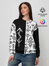 Женский свитшот / ПАТТЕРН РУНЫ | RUNES