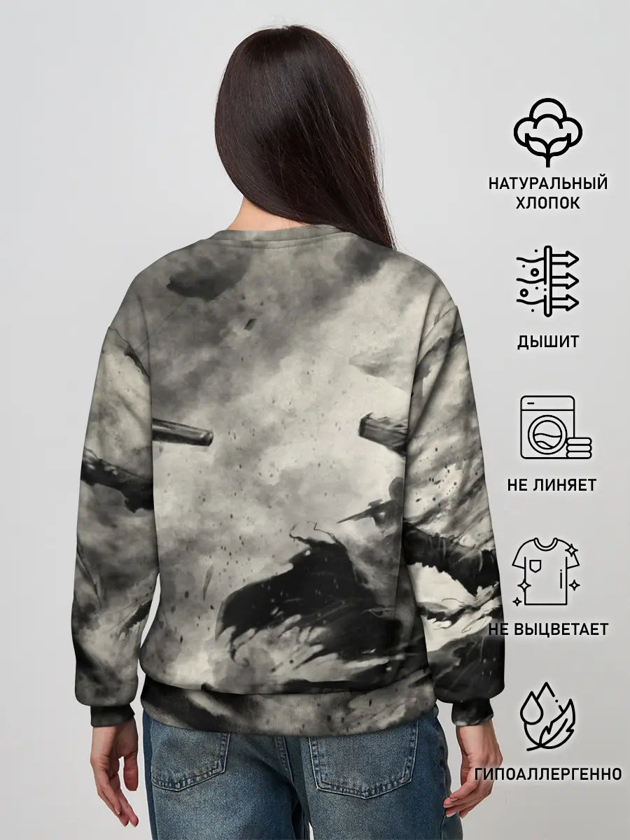 Женский свитшот / DESTINY 2 ТЁМНЫЕ СИЛЫ / CAYDE 6