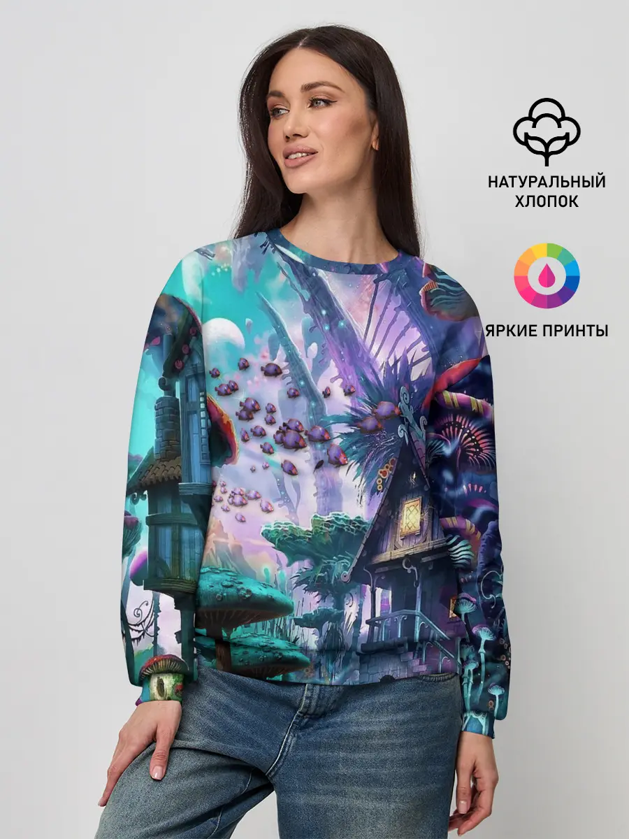 Женский свитшот / FantasyFish