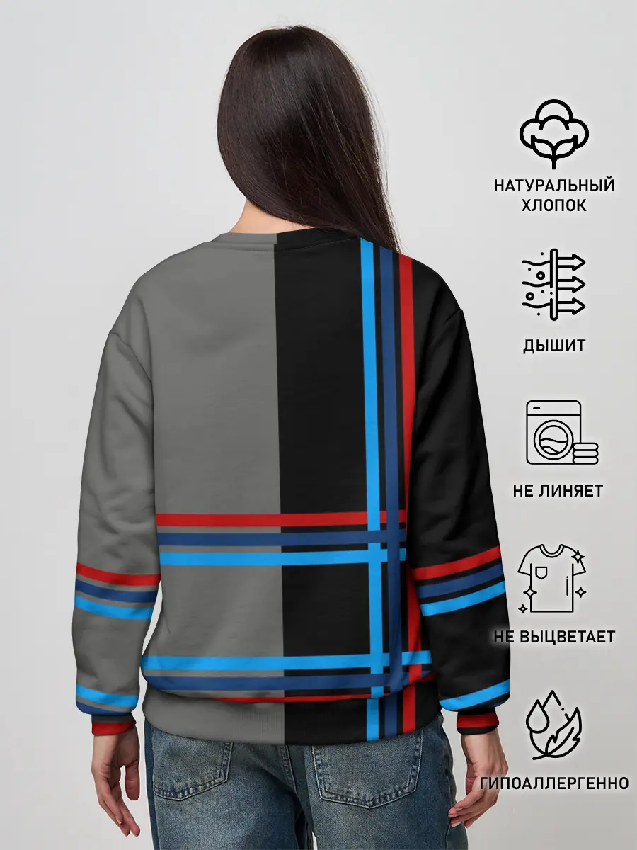 Женский свитшот / Автомобиль BMW | БМВ