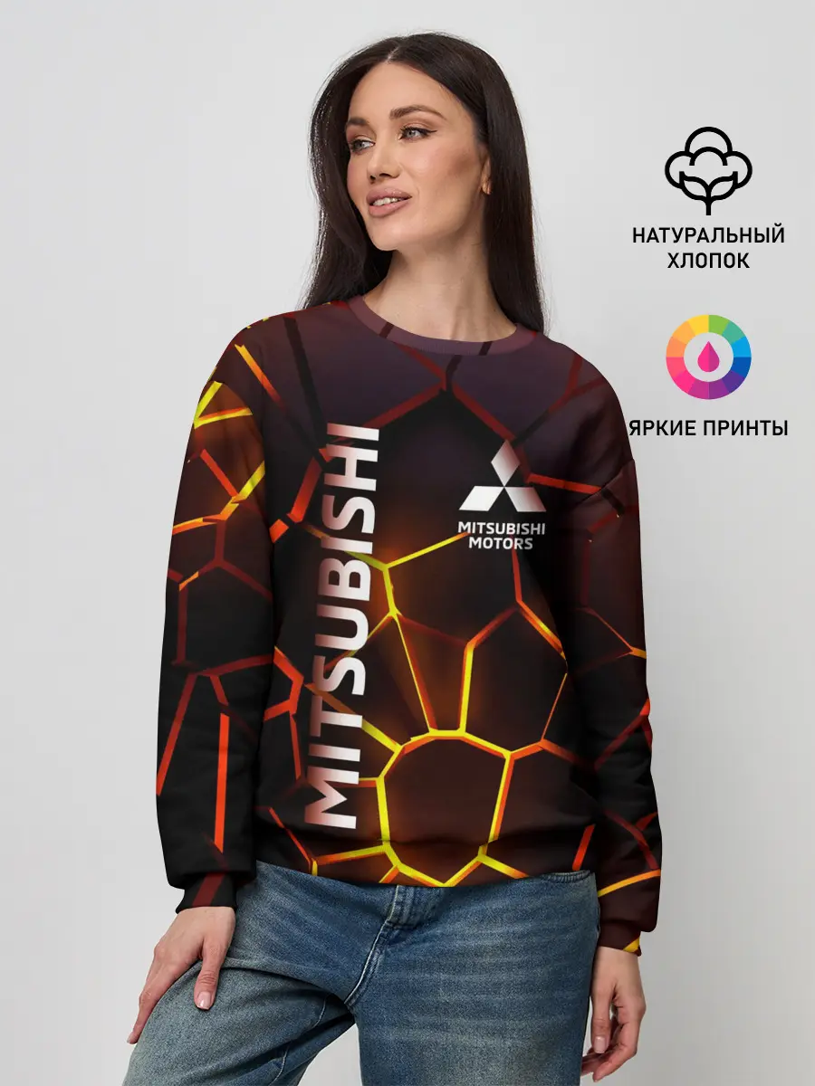 Женский свитшот / Митсубиси подсветка 3D плит