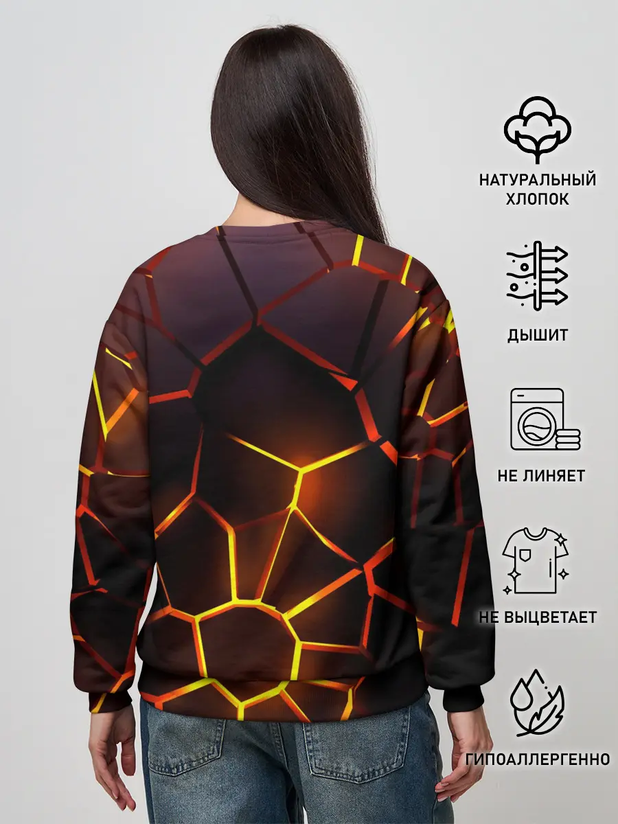 Женский свитшот / Митсубиси подсветка 3D плит