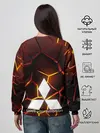 Женский свитшот / 3D плиты с подсветкой | Митсубиси