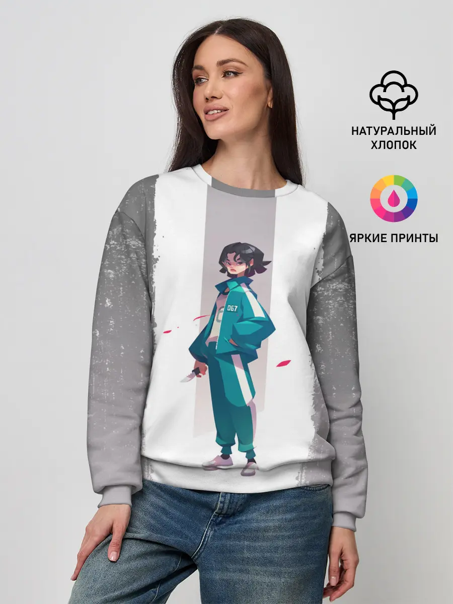 Женский свитшот / 067 | Кан Сэ Бёк