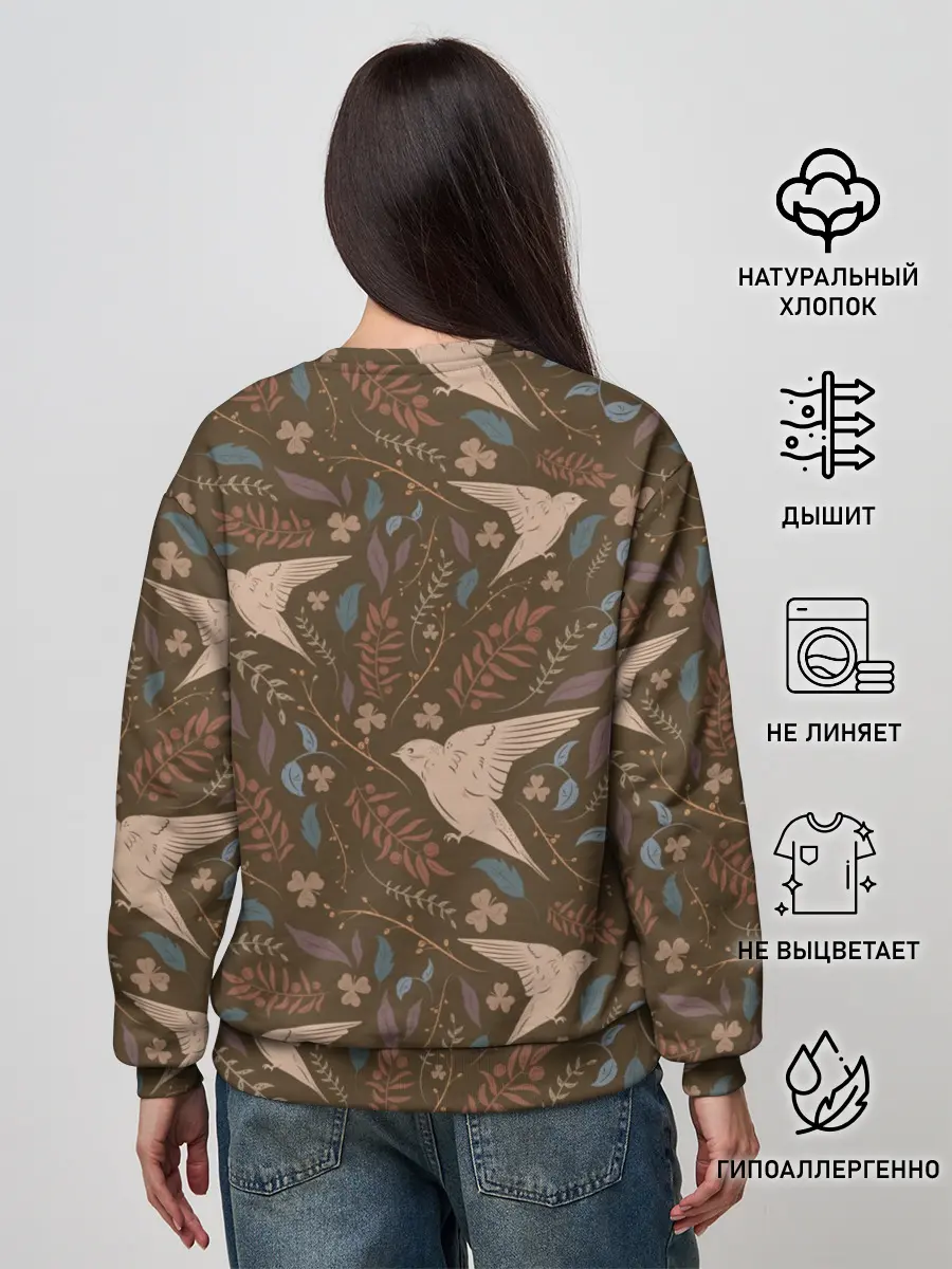 Женский свитшот / Литой стриж