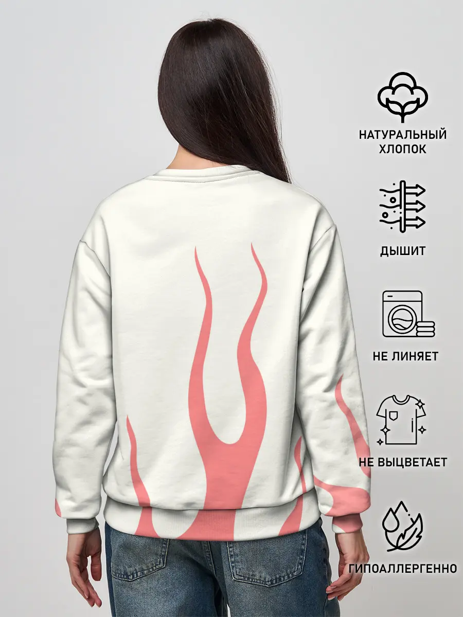 Женский свитшот / Тревис в огне