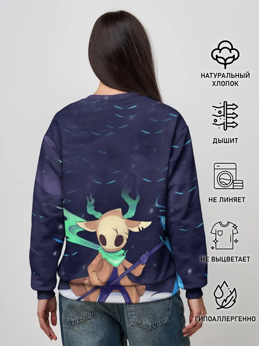 Женский свитшот / EVERTRIED ГЛАВНЫЙ ГЕРОЙ,