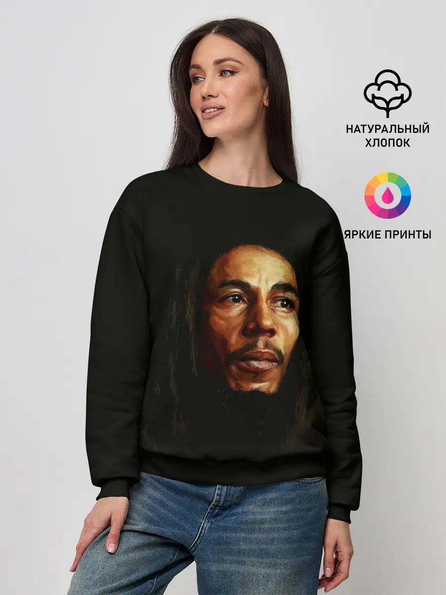 Женский свитшот / Bob Marley Art